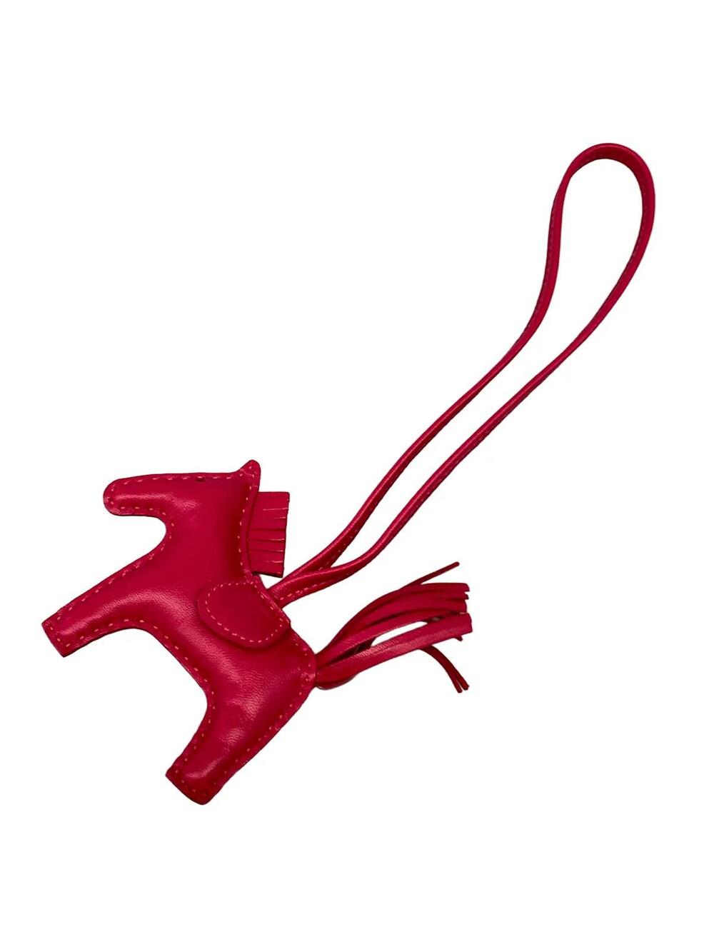 Hermes Rodeo Charm Pm Rose Mexico #368663H97B